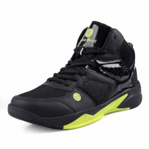 Men's Basketball Shoes with Breathable Upper & Rubber Sole