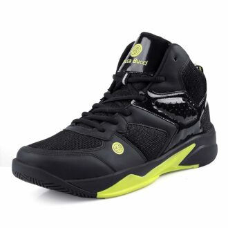 Men's Basketball Shoes with Breathable Upper & Rubber Sole