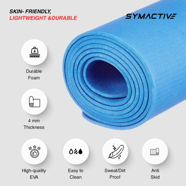 Lightweight Anti-Skid Yoga Mat for All-Purpose Use - Image 2
