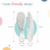 Elegant Baby Comb & Brush Set for Infants - Soft Bristles & Non-Toxic