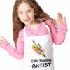 Unisex Polycotton Artist Apron for Kids 7-10 Years