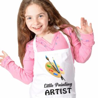 Unisex Polycotton Artist Apron for Kids 7-10 Years