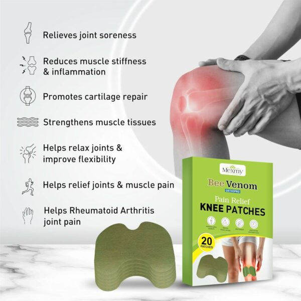 Herbal Knee Pain Relief Patches - Natural Support & Inflammation Relief - Image 4