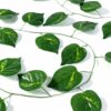 Artificial Money Plant Leaf Garland - 6ft Wall Hanging Decor