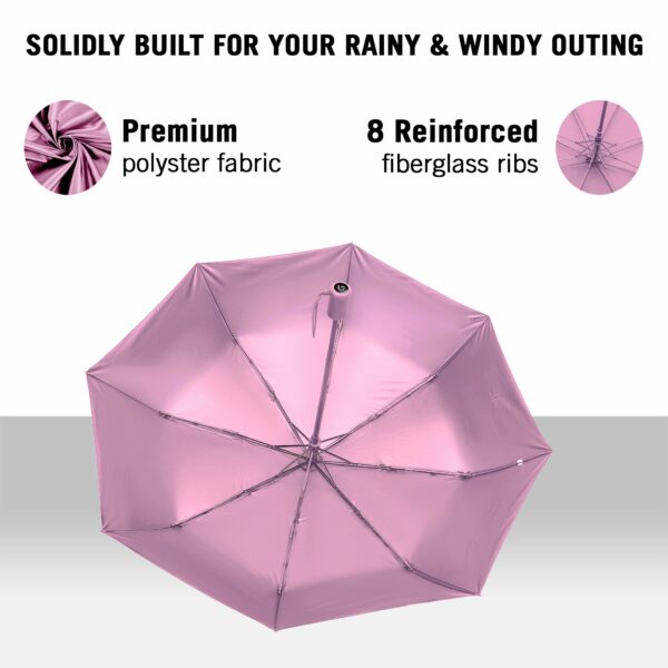 UV Protection Unisex Umbrella - Windproof & Easy to Carry - Image 5