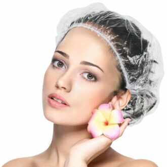 Reusable Waterproof Shower Cap - Pack of 50 for Men & Women