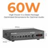 60W High Power Mono PA Amplifier for Wall & Ceiling Speakers