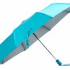 3 Fold Automatic Open Umbrella with UV Protection - Blue