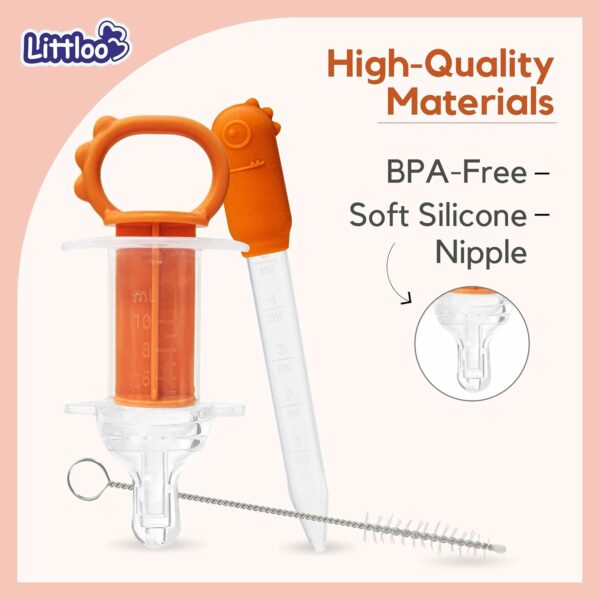3-in-1 Baby Feeding Set: Dropper, Syringe Dispenser & Brush - Image 3