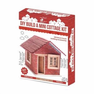 DIY Mini Wooden Cottage Kit for Arts & Crafts Fun