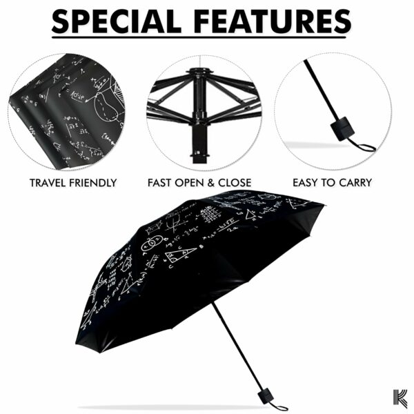 Compact Waterproof Travel Umbrella for Men, Women, Kids - Image 3