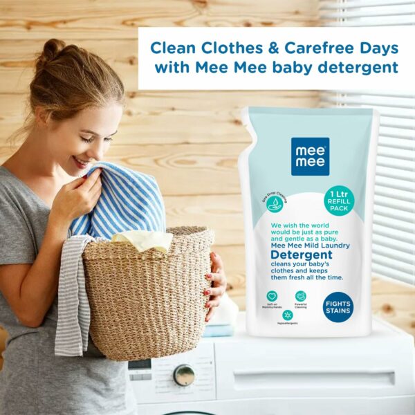 Baby Liquid Detergent 1L - PH Balanced & Hypoallergenic - Image 4