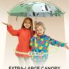 Kids 3D Cartoon Umbrella - Waterproof & Lightweight Design