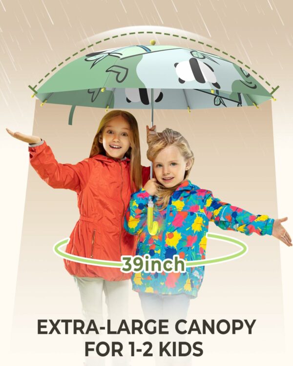 Kids 3D Cartoon Umbrella - Waterproof & Lightweight Design - Image 2