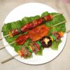 6pcs Artificial Green Lettuce Leaves - PVC Simulation Food