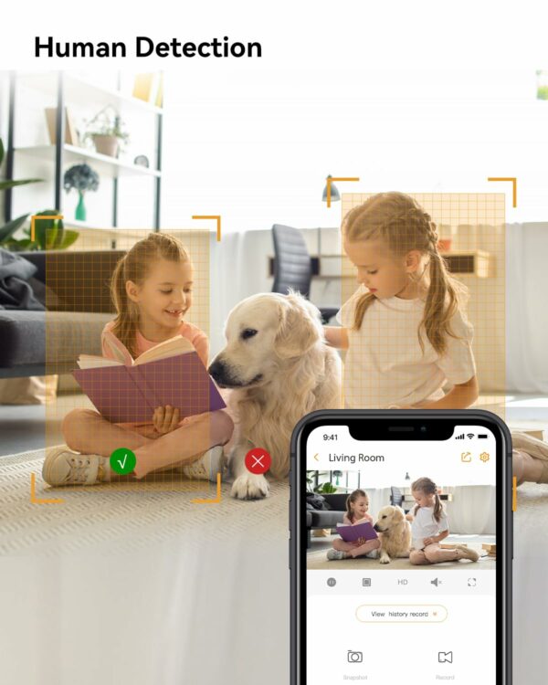 Smart Baby Monitor 1080P HD Camera with Night Vision & Alexa - Image 2