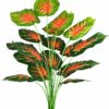26 Inch Faux Palm Leaves - Tropical Decorations for Parties