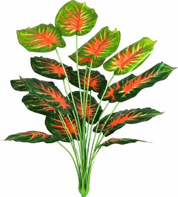 26 Inch Faux Palm Leaves - Tropical Decorations for Parties - Image 6