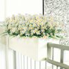 Outdoor Artificial Daisies - UV Resistant Faux Plants Set of 2