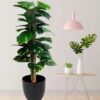 4.5 Feet Artificial Money Plant Tree for Home Decor