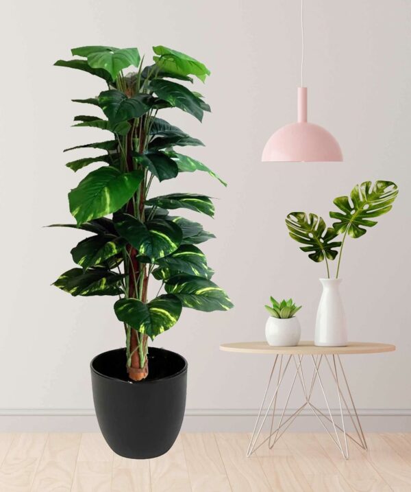 4.5 Feet Artificial Money Plant Tree for Home Decor - Image 3