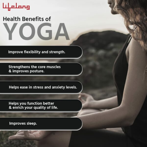 4mm Anti-Slip Yoga Mat for Gym Workout - Durable & Portable - Image 5