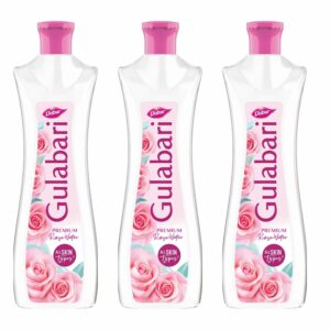Premium Rose Water - 400ml Pack of 3 | Hydrates & Cleanses Skin