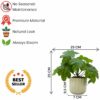Realistic Artificial Plants with Pot for Home & Office Decor