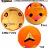 Synthetic Leather Soccer Ball for Kids 4-8 Years - Size 3