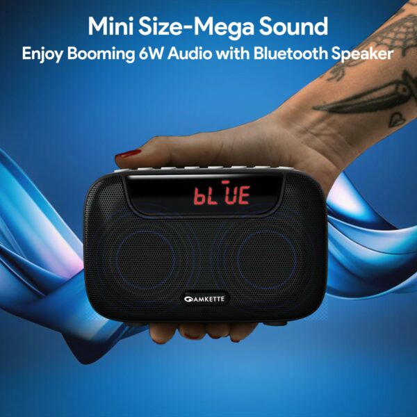 5 in 1 Bluetooth FM Radio with Powerful Sound & Recording - Image 2