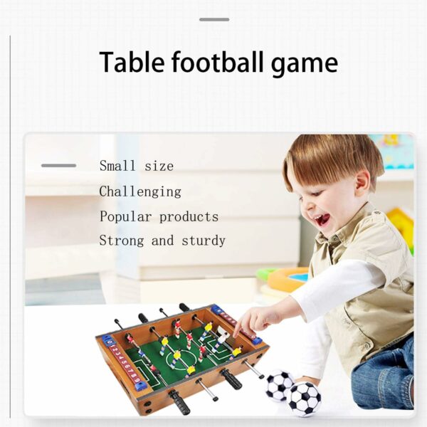 Foosball Table - Compact Indoor Game for Kids & Adults - Image 6