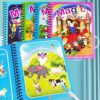 Reusable Magic Water Doodle Book with Easy Fill Pen for Kids