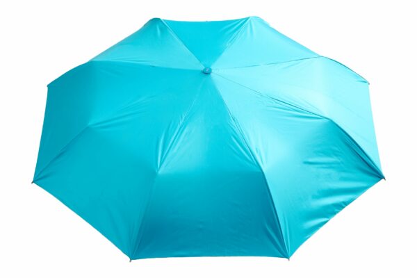 3 Fold Automatic Open Umbrella with UV Protection - Blue - Image 3