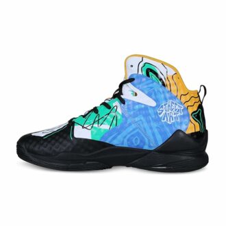 Men's Street Art Basketball Shoes with Comfort Features
