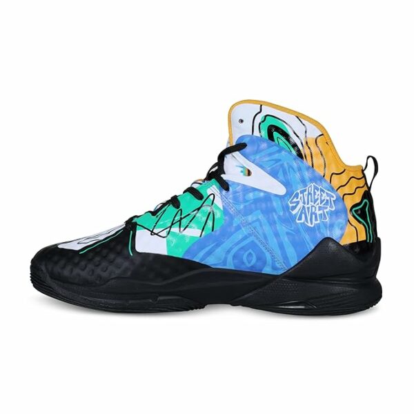 Men's Street Art Basketball Shoes with Comfort Features
