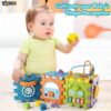 6 in 1 Educational Activity Cube for Babies 6-18 Months