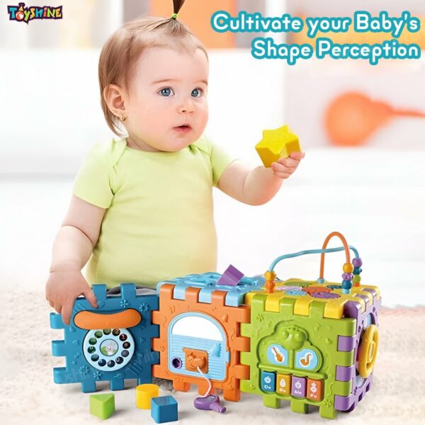 6 in 1 Educational Activity Cube for Babies 6-18 Months - Image 3