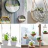 Pack of 6 Artificial Succulent Plants for Home Decor - Multi Size