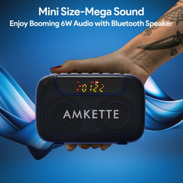5 in 1 Portable FM Radio with Bluetooth & Recording - Image 3