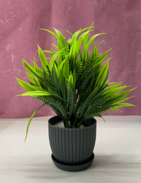 6 Packs Mini Artificial Plants for Home Decor - 17Cm - Image 2