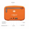 Saregama Mini 2.0 Bhakti Music Player - Bluetooth/FM/AM/AUX