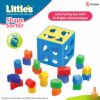 Shape Sorter Cube for Kids | 24 Multi-Color Shapes | Motor Skills Development