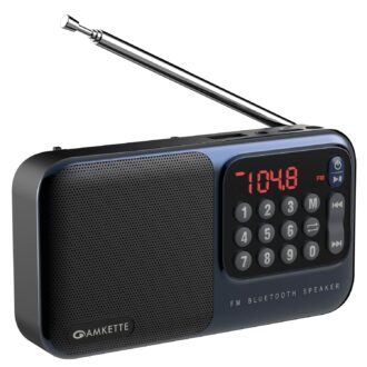Pocket Mate Digital FM Radio & Bluetooth Speaker - 8H Playtime