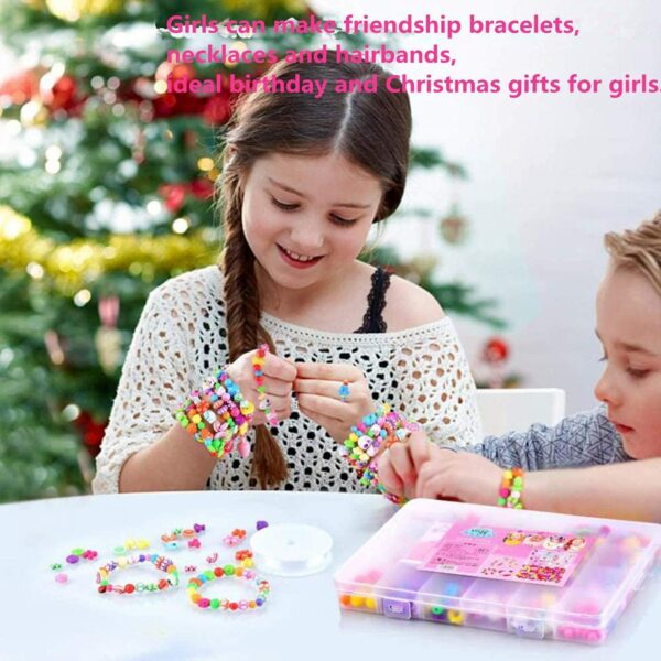 Plastic Beads Craft Kit for Kids - DIY Jewelry Making Set - Image 6