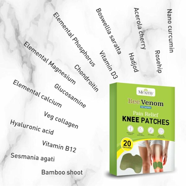 Herbal Knee Pain Relief Patches - Natural Support & Inflammation Relief - Image 5