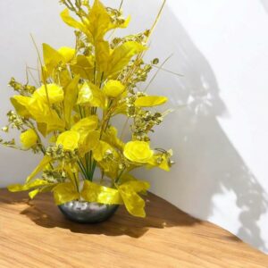 Beautiful Decorative Artificial Rose Flower Bouquet - 35cm