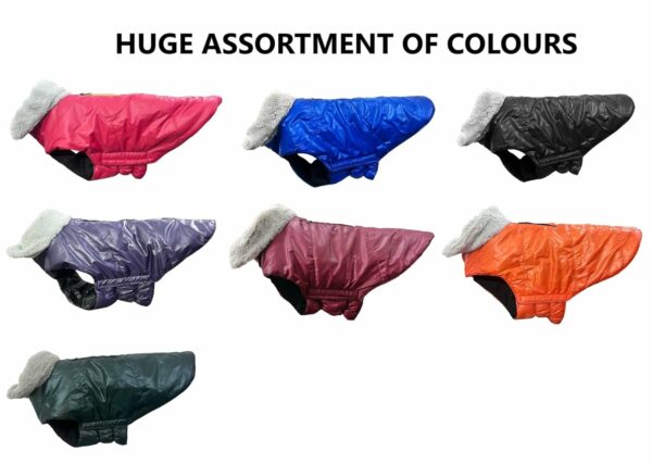 Windproof Waterproof Dog Winter Coat - XX-Large 30 Inch - Image 5