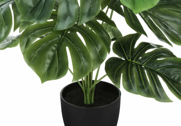 Artificial Monstera Plants - 26 Inch Faux Palm Leaves for Decor - Image 4
