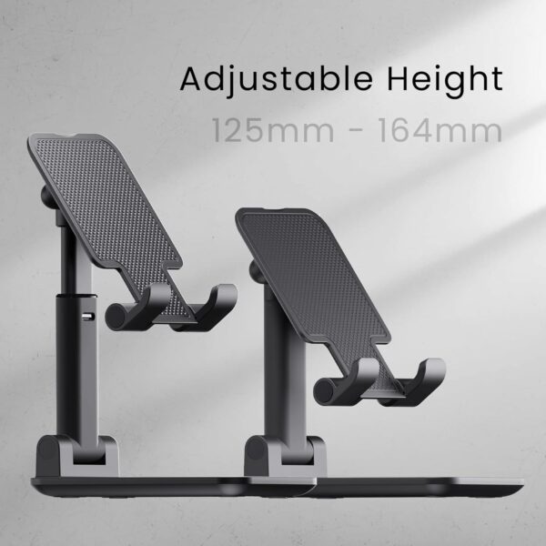 Multipurpose Mobile Holding Stand with Height Adjustment & Anti-Skid Design - Image 6