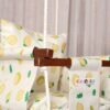 Adjustable Cotton Swing for Kids - Indoor/Outdoor Use, Safety Belt & Pillows
